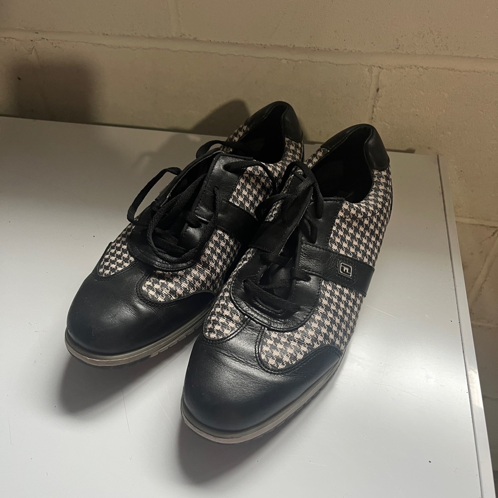 FootJoy Black and White Athletic Shoes